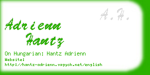 adrienn hantz business card